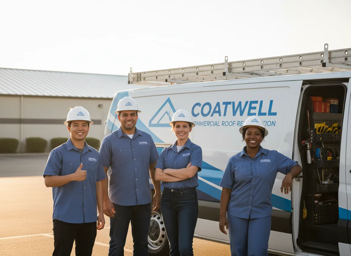 Commercial roof coating company in Rayne, LA